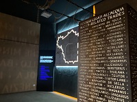 Immagine della Sala immersiva all'Archivio Storico di Modena.